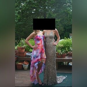 Beautiful Sequined Formal Gown